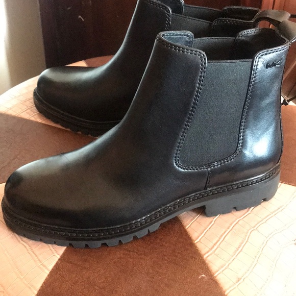 michael kors boots mens black